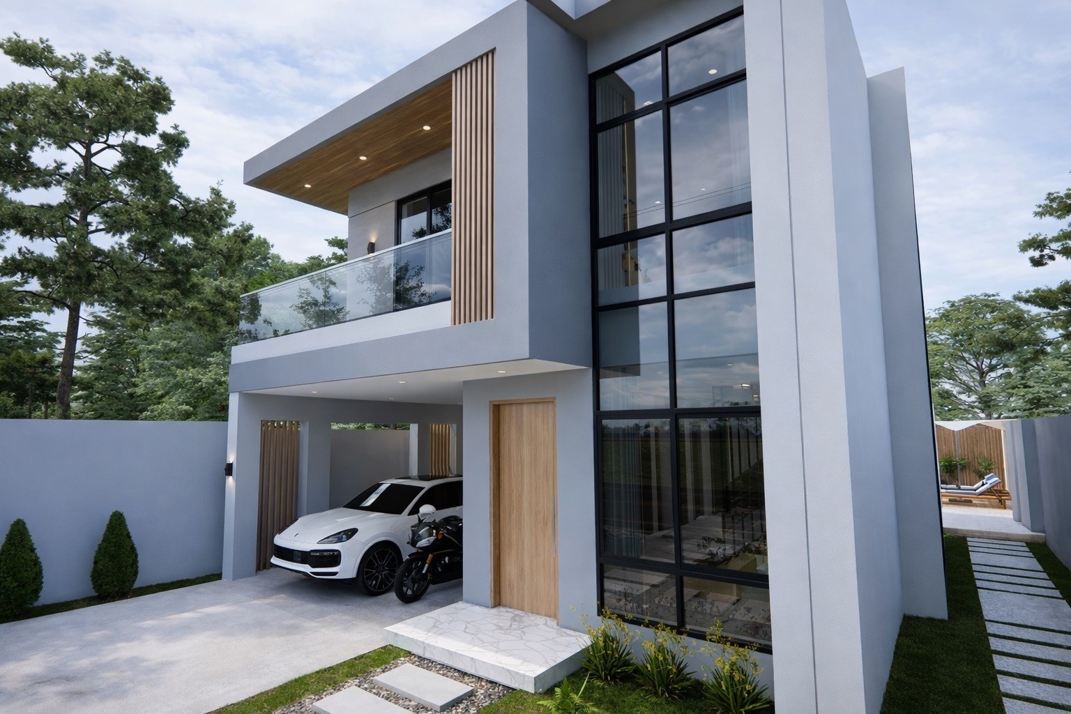 28×34 Feet House Design Plan 8.4×10.2 Meter 4 Bed 3 Bath PDF, CAD &A4 Hard Copy