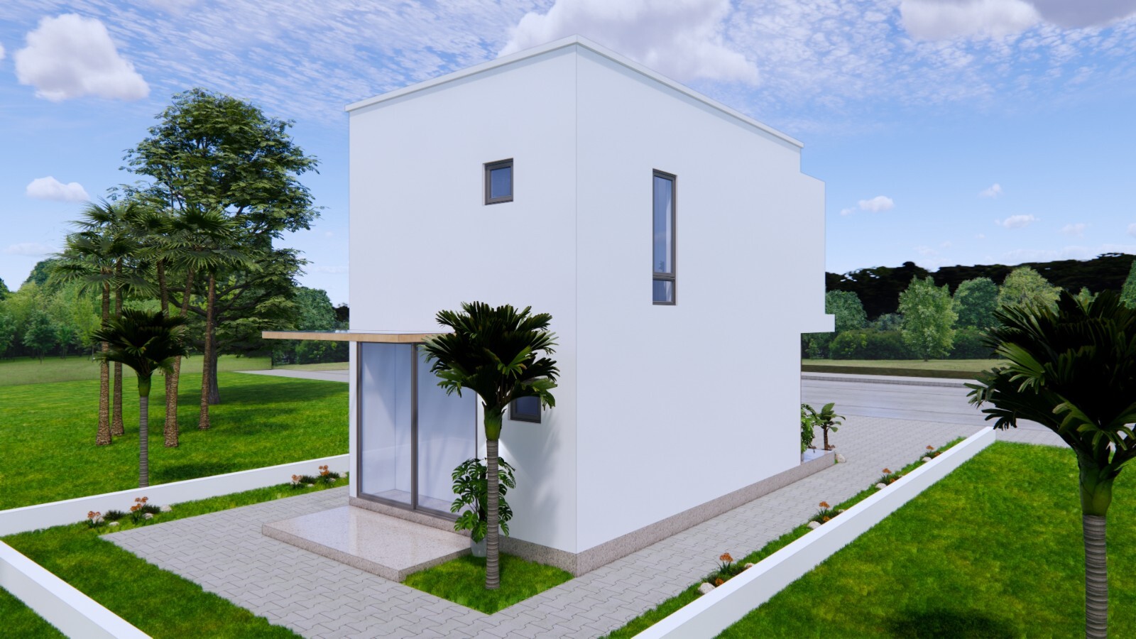 16×30 Feet Small House Plan 4.7×9 Meter 2 Bed 2 Bath Hidden Roof (A4 Hard Copy)