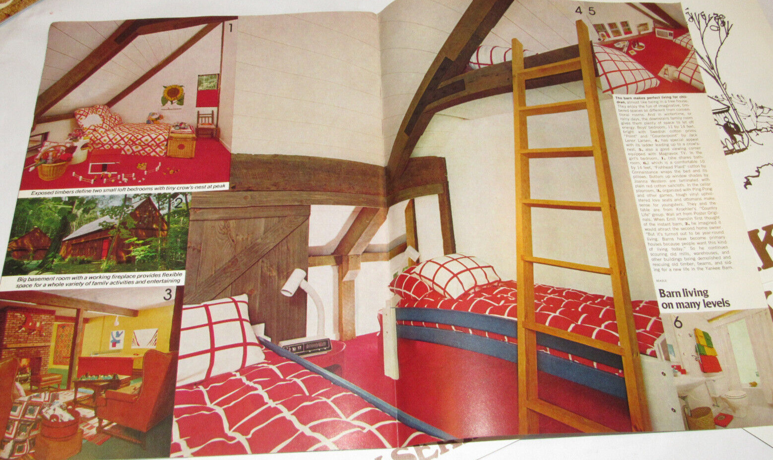 VINTAGE 1976 YANKEE BARN HOMES LAYOUTS/SPECS/PRICES/BROCHURES! PICTURES! 5MODELS