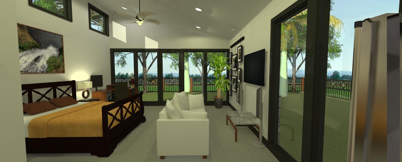 Custom Cabin Home Plans – 1 Bed 1 Bathroom 606 sqft – $75,000 (Cost to Build)
