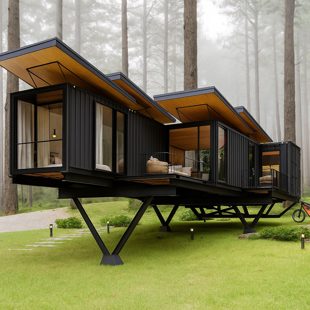 Container house plans – 1 bedroom – 1 bathroom – Digital PDF File