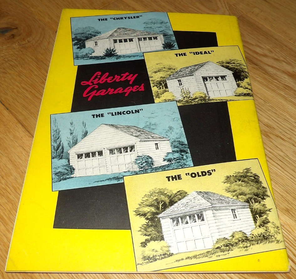 MCM 1940s Mid-Century Homes Designs Catalog Liberty House Plans/Order Forms/+