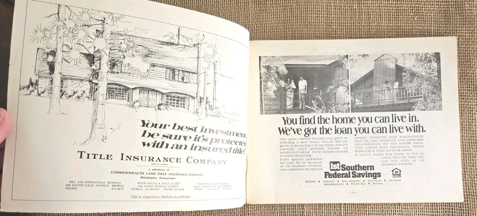 1976 Parade Of Homes Mobile Al Home Builders Ass. House Plans Book