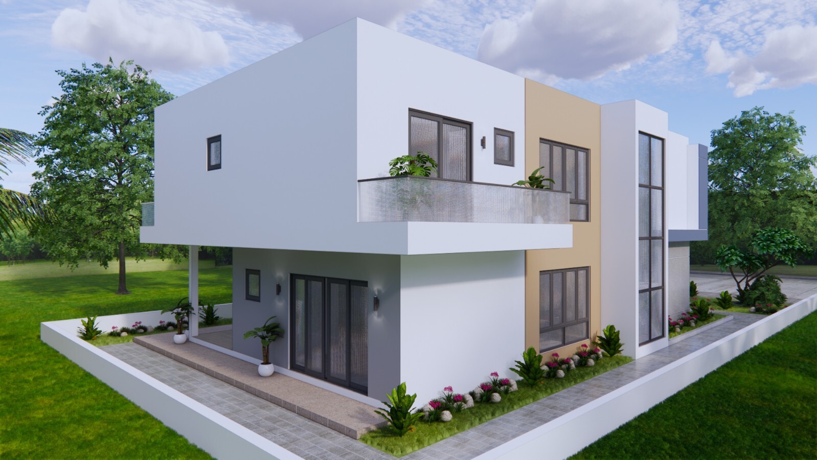 30×49 Feet House Plans 9×15 Meter 5 Beds 7 Baths Terrace Roof PDF (A4 Hard Copy)