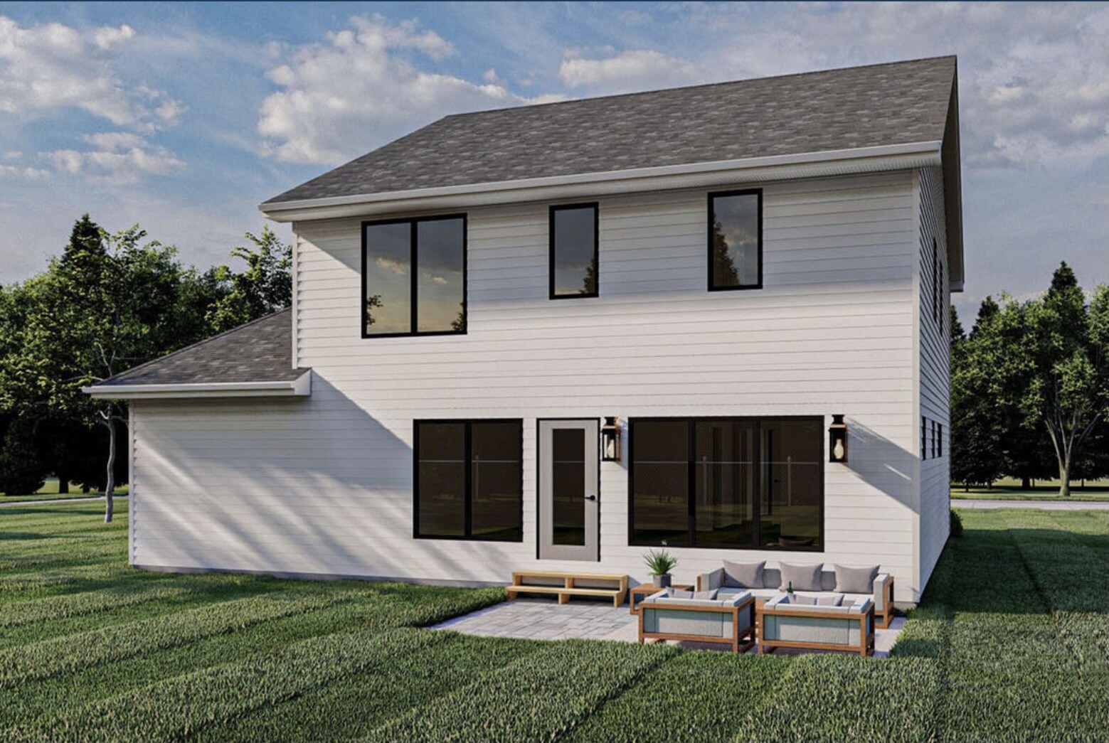 Modern Farmhouse Blueprint – Enginner Selaed for CT