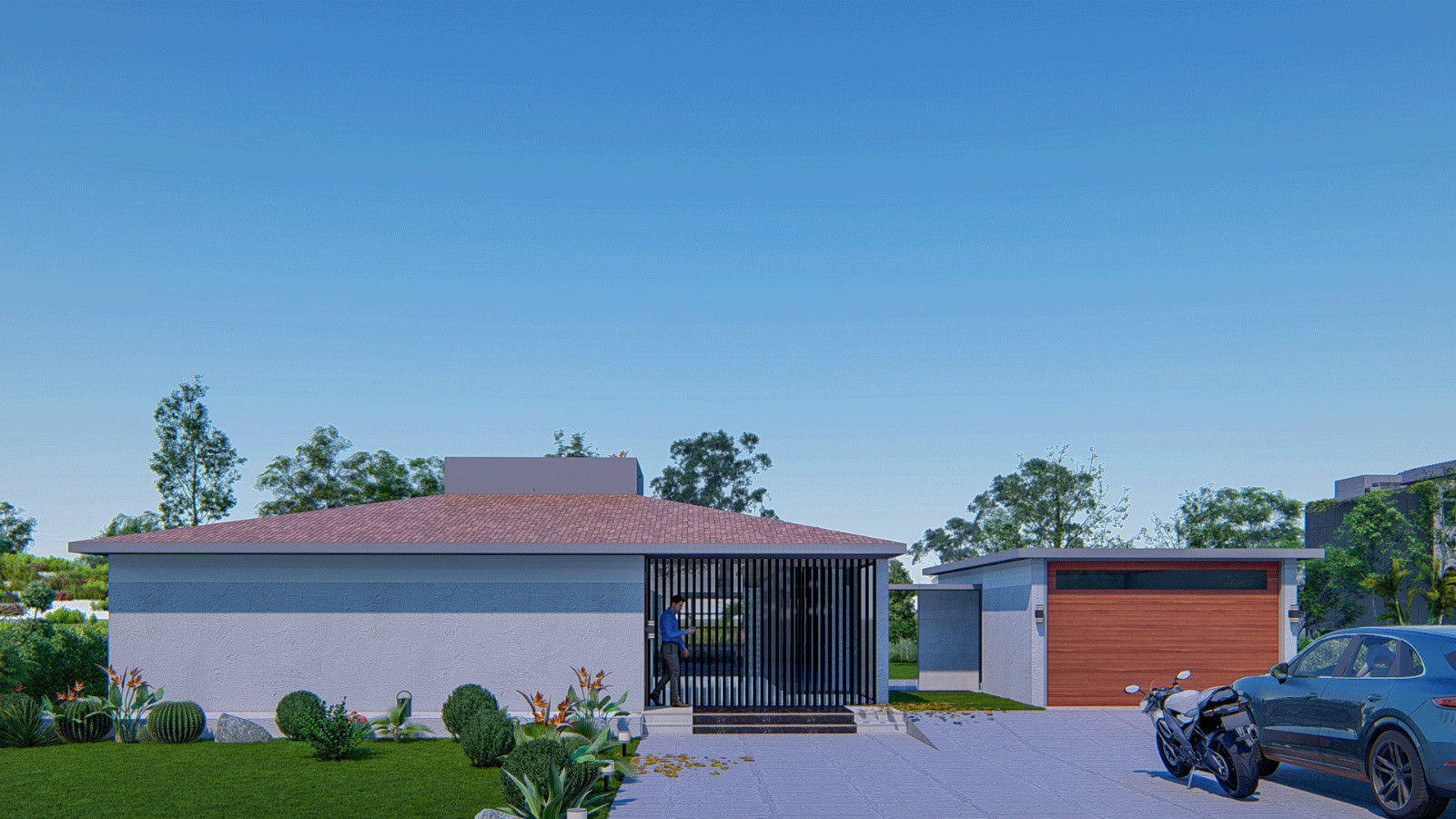 Home Plans – 1100 SqFt, 2 Bedrooms, Carport, Floor Plan & Building Details