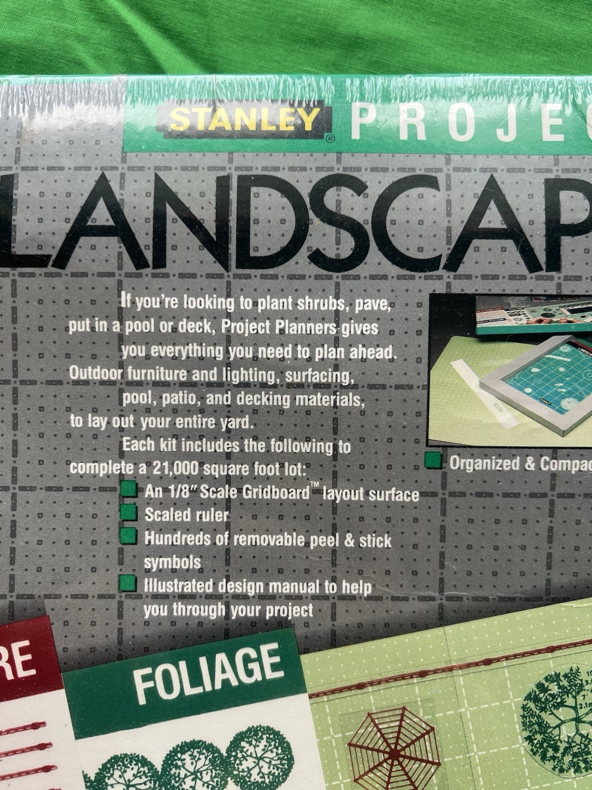Stanley Landscape Project Planner Gridboard Layout Design SEALED