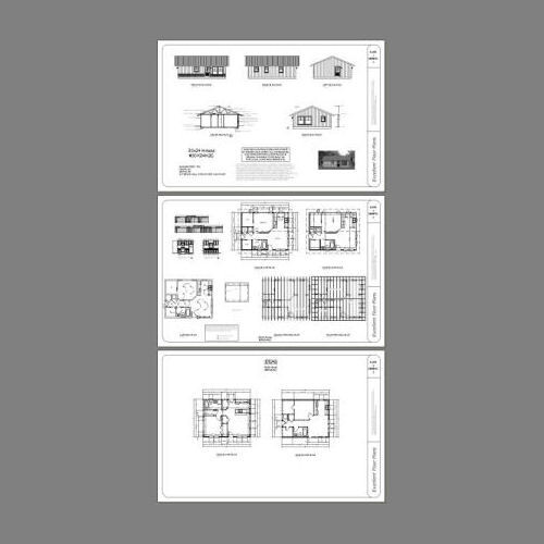 30×24 House — 1 Bedroom 1 Bath — 720 sq ft — PDF Floor Plan — Model 2C