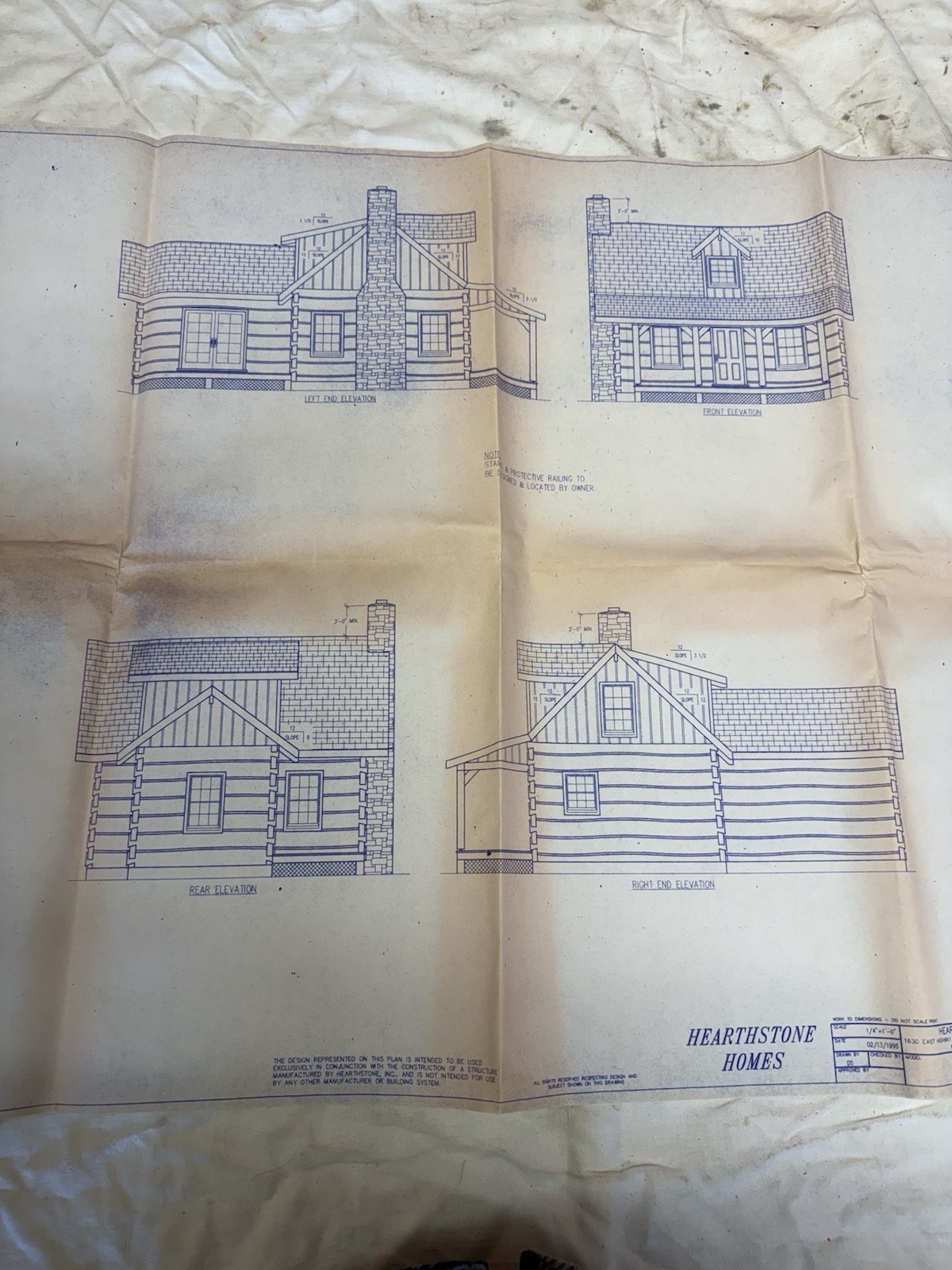 Hearthstone Homes Log Cabin Books Advertisement And Log Home Blueprints