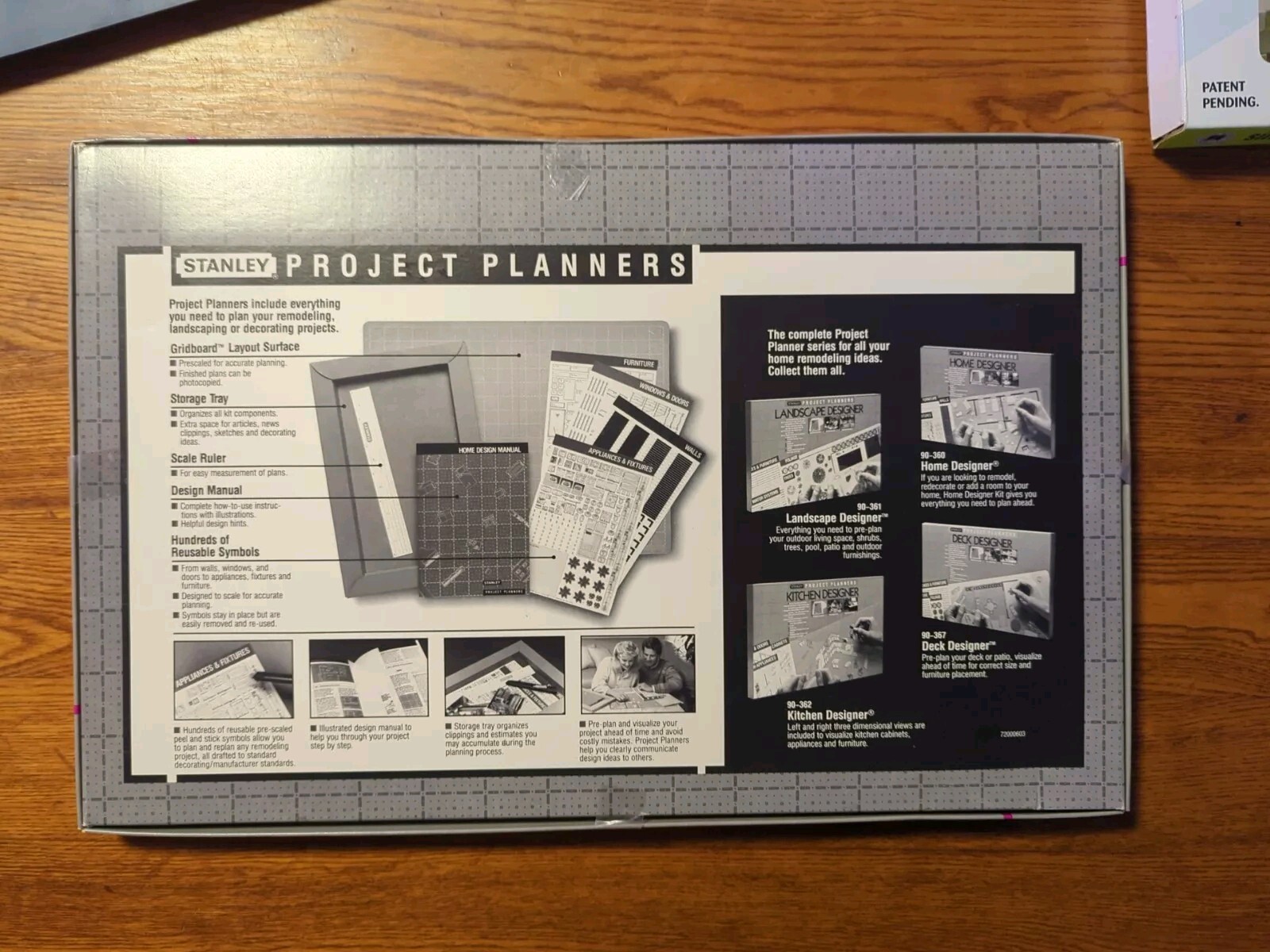 Stanley Project Planners Kitchen Designer Scale Gridboard – NEW Factory Sealed