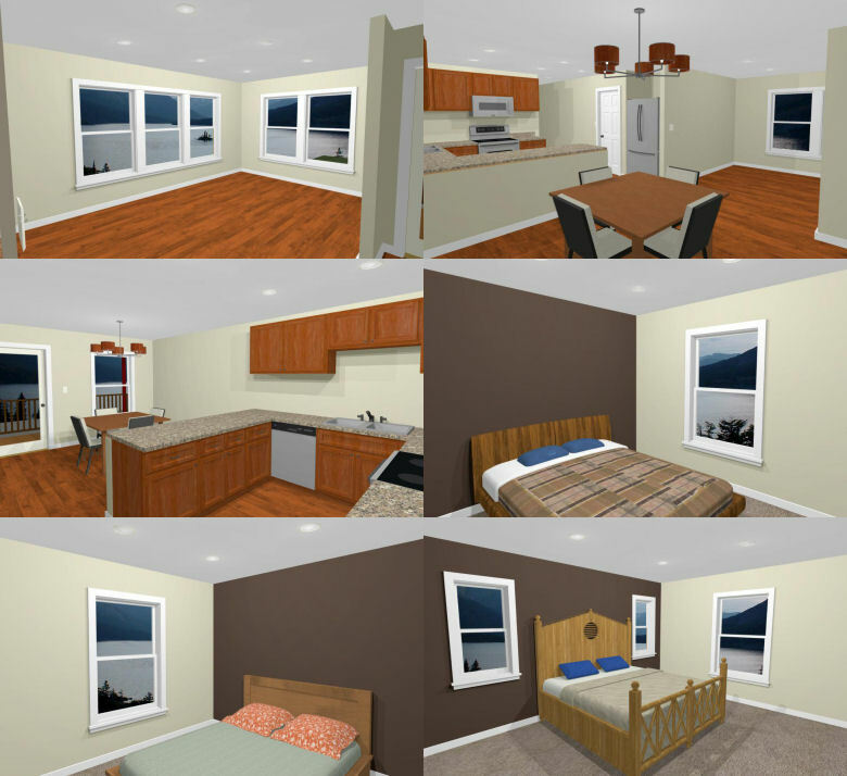 56×50 Apartment – 2-RV – 3 Br 2.5 Ba – PDF FloorPlan – 1,703 sqft – Model 1A