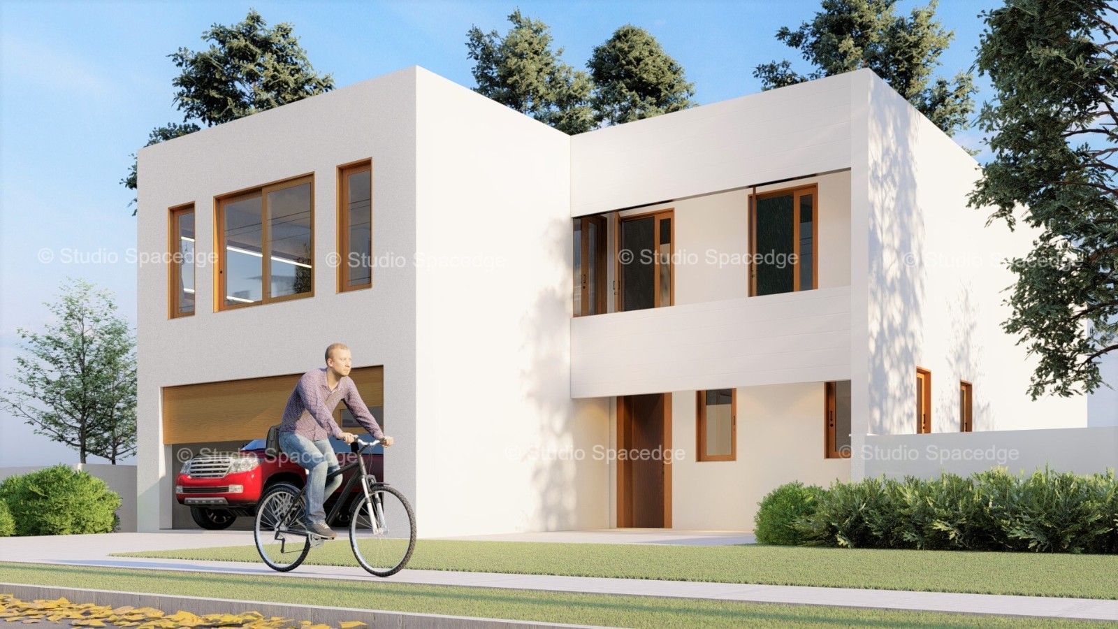Custom Modern 2 Storey House Plan 3 Beds 2 Bathrooms PDF Hard Copy FREE CAD