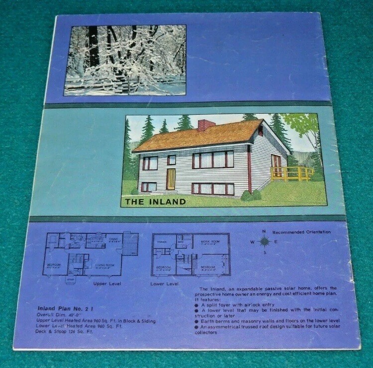 Vintage : HOUSE PLANS «Energy Saving Homes» LOWE’S @ Southern UNITED STATES