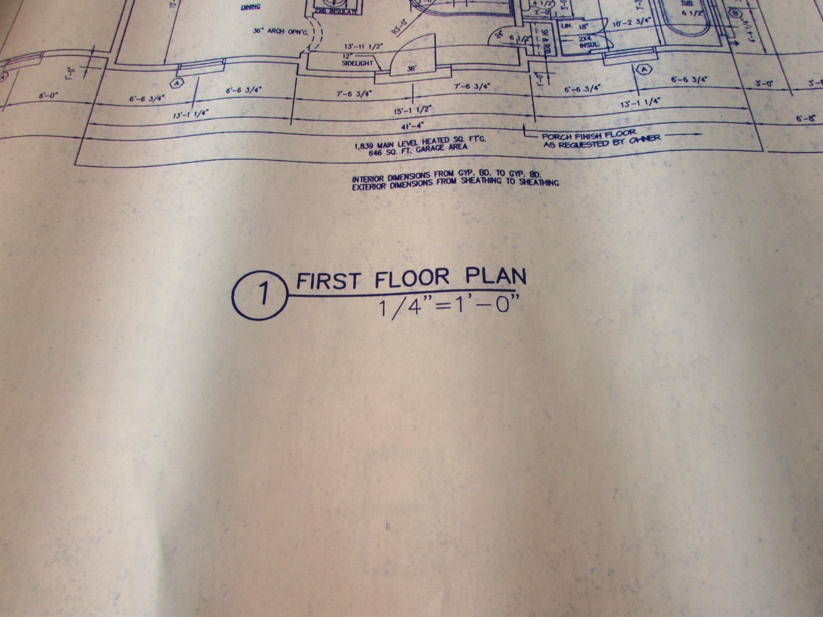Blueprints Two-Story Country House Custom Architectural Home Plans Farmhouse NEW