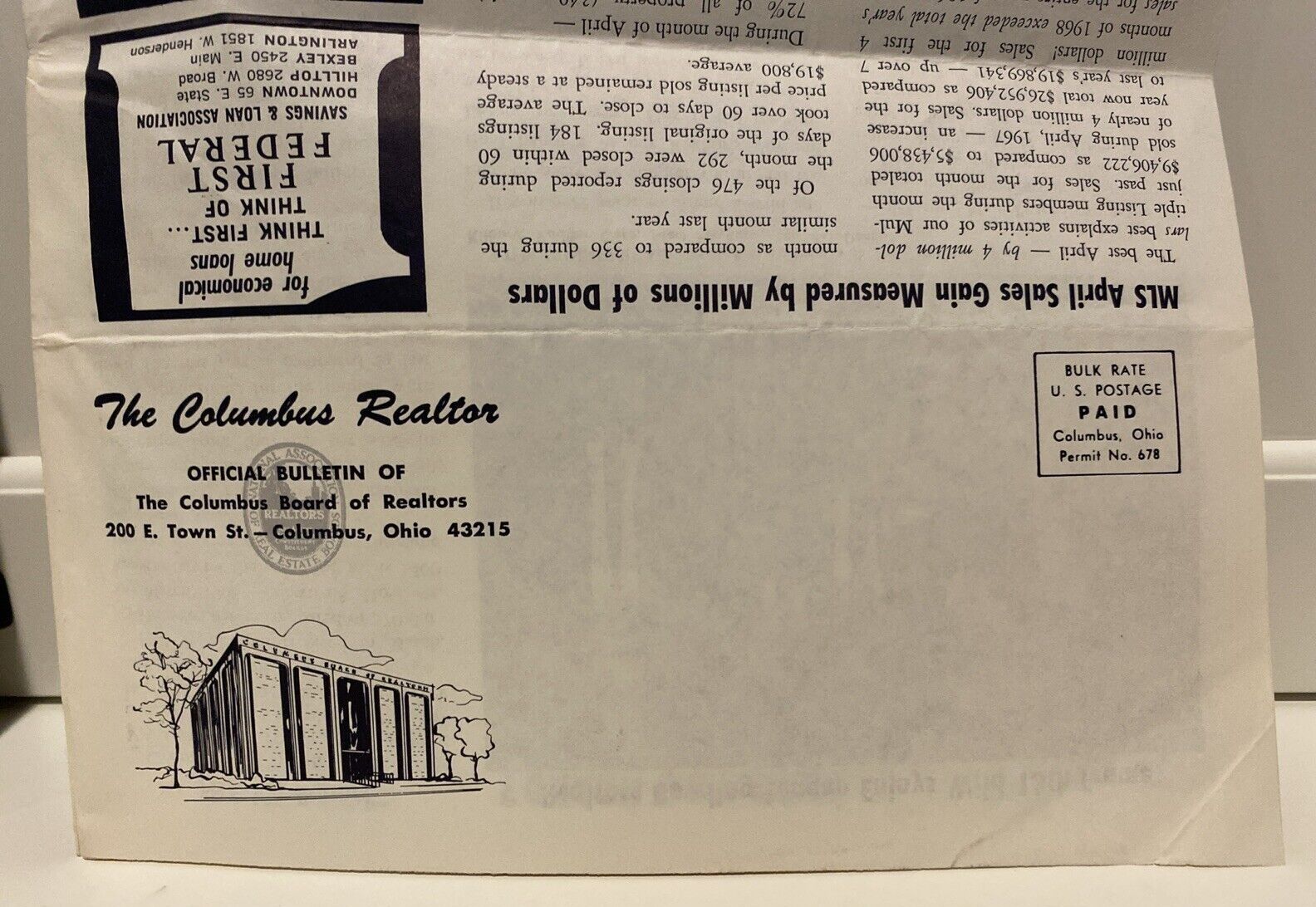 Vtg 1968 «Parade of Homes» Brochure, Plans, Newsletter MCM from Columbus, OH