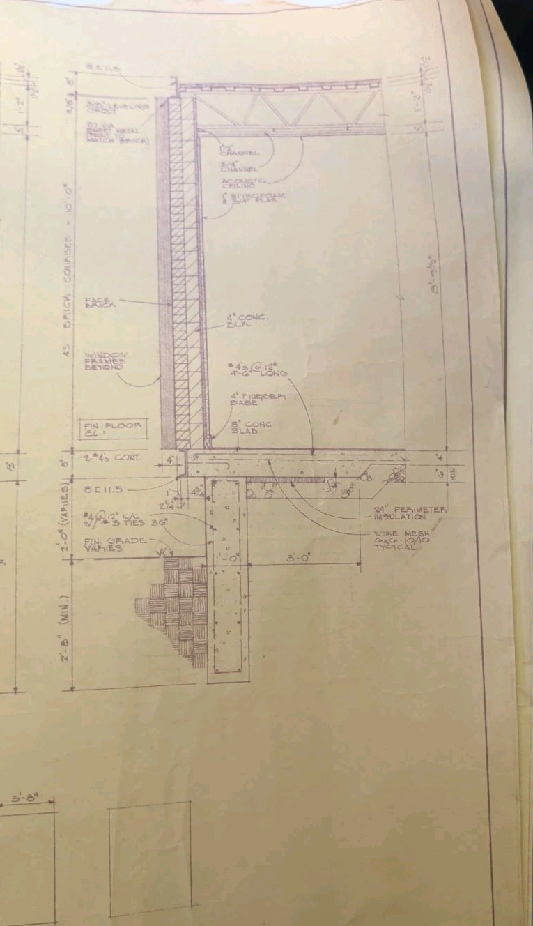 Vintag Vellum Siite Plans, Elevation Etc For 1963 Lot In Canal Fulton Oh