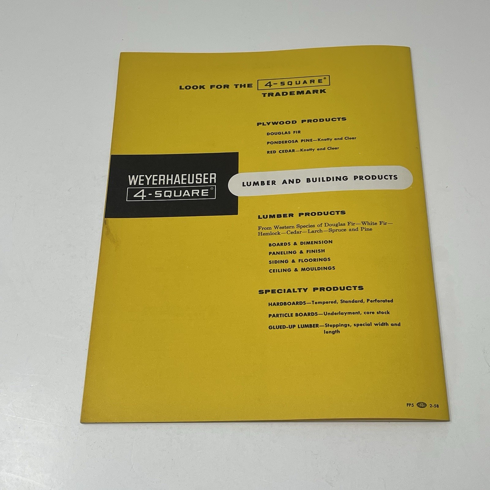 1958 Machine Sheds And Equipment Garage Weyerhaeuser 4 Square Guide Manual Plans