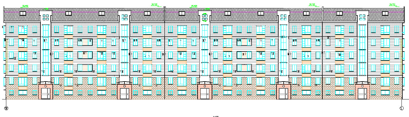 Modern Spacious 2.5 BHK Apartment Plan – 92.5 sqm DWG Layout Available!