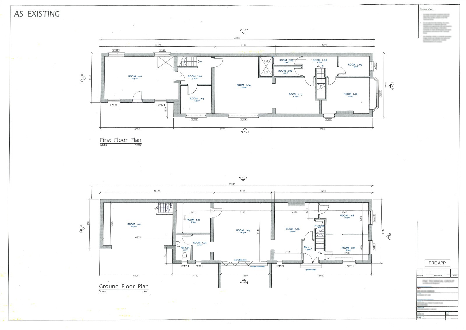 CAD Drafting Services for Architectural Blueprint Drawing Plans, A3 Print & PDF