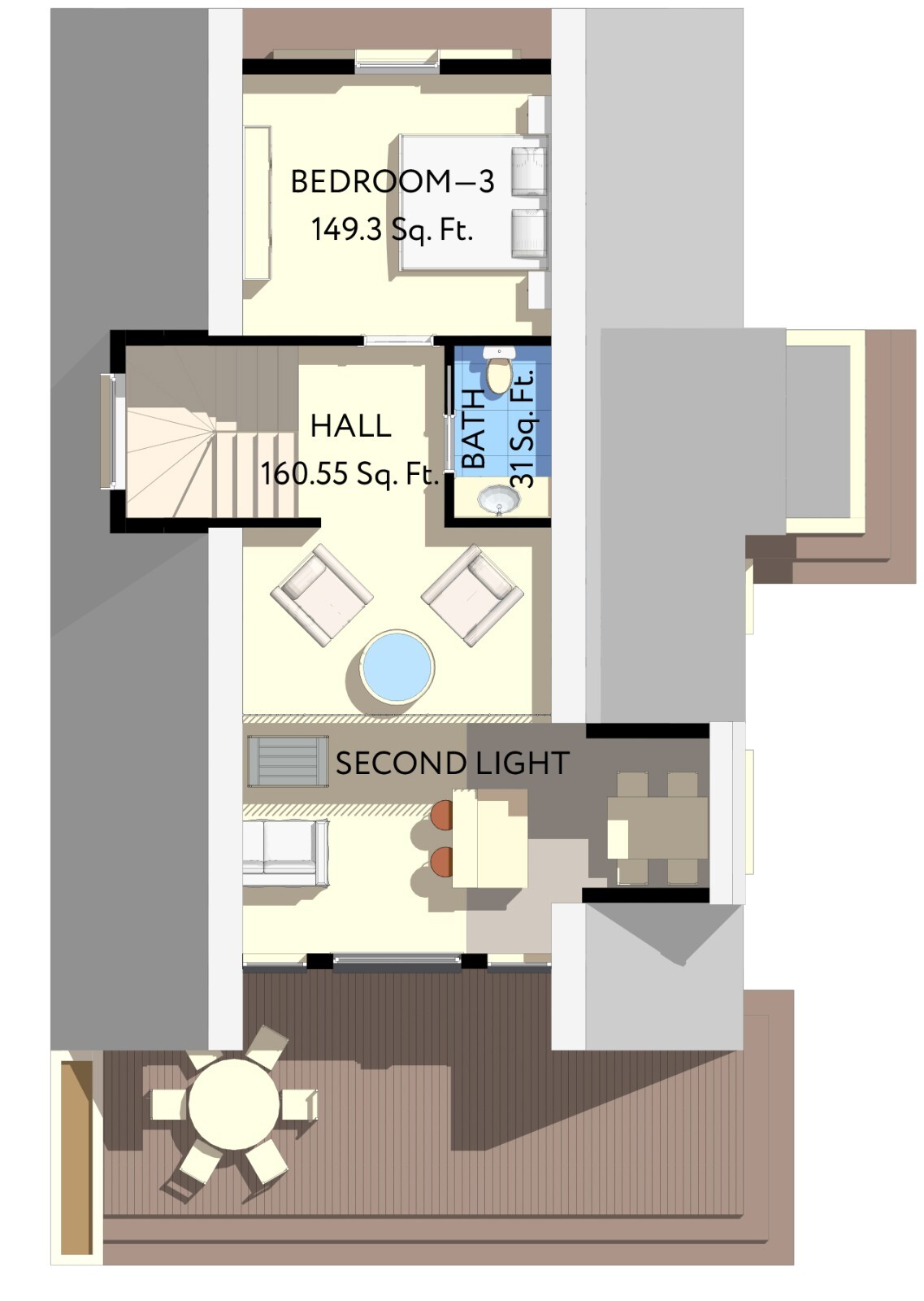 35’x51’ 3 Beds, 2 Baths Charming A-Frame Architectural Build Plans PDF Download.
