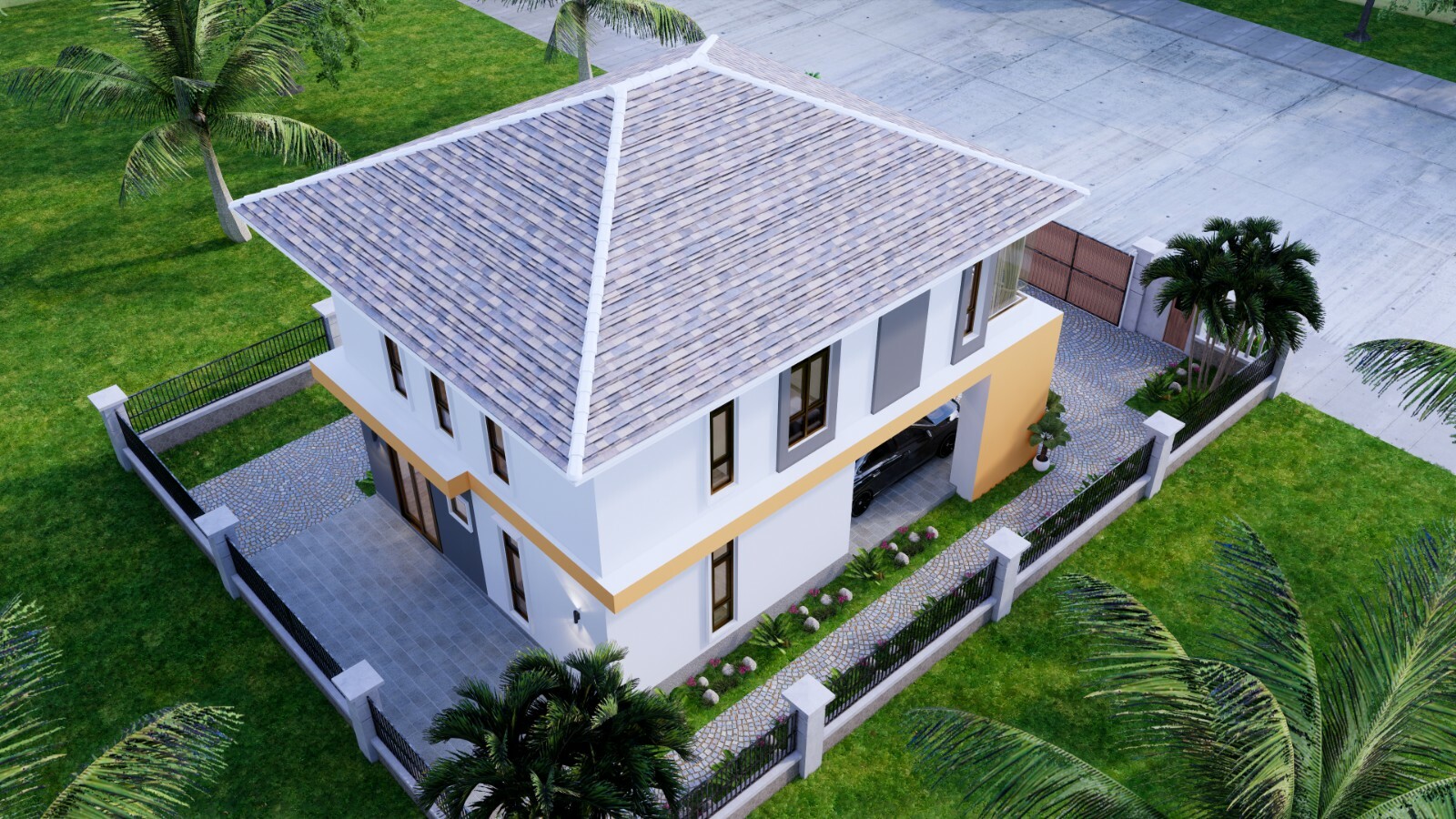 25×35 Small House Plan 7.5×9 Meter 3 Bedrooms PDF Full Plans (A4 Hard Copy)