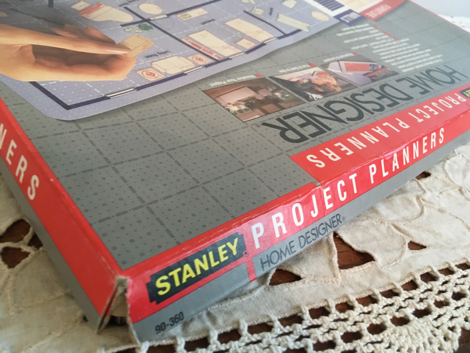 Vintage Stanley Project Planners Home Designer 1988 PARTIALLY USED 90-360