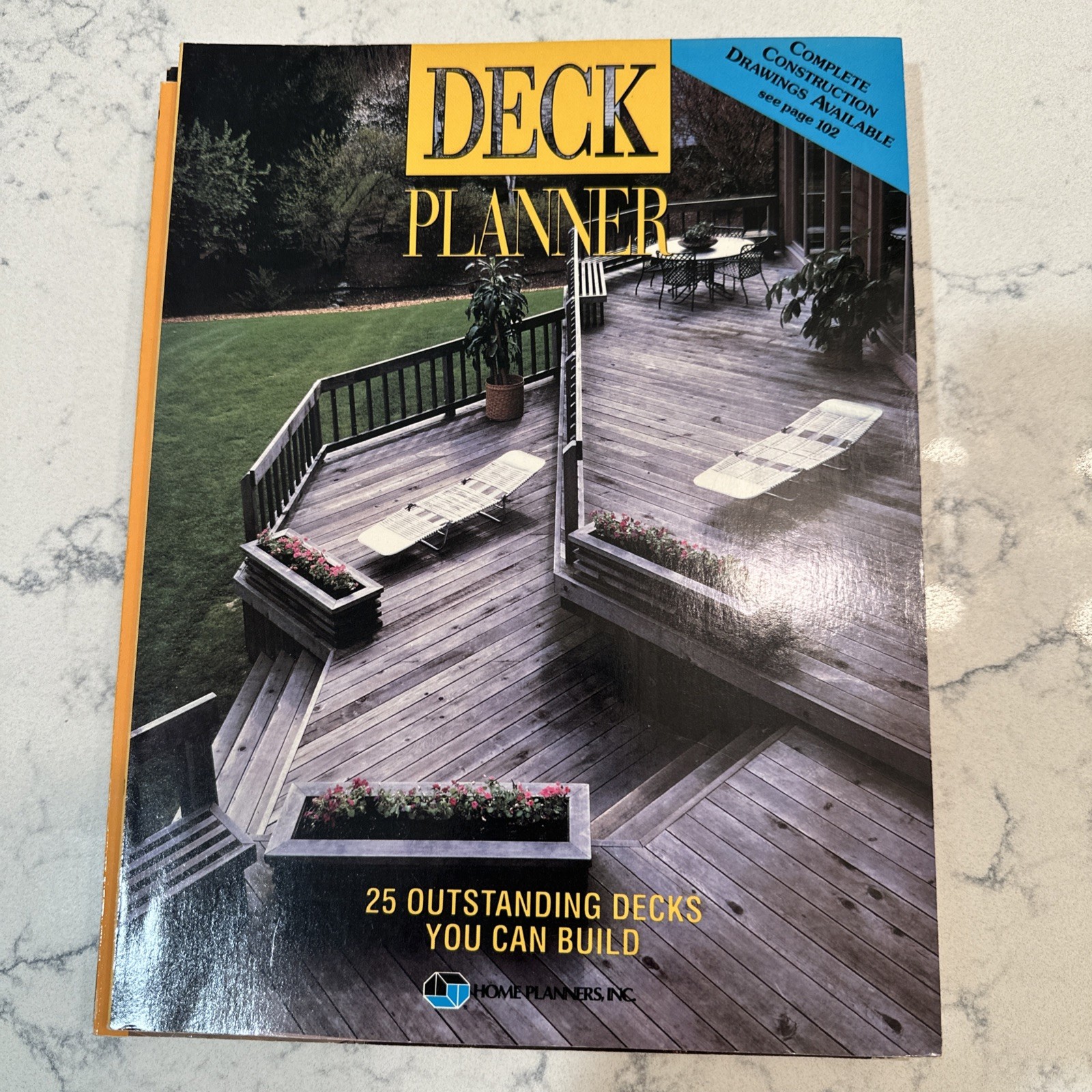 Lot of 5 Vintage DIY Deck Patio Plan Design Build Books 70s -90s Sunset