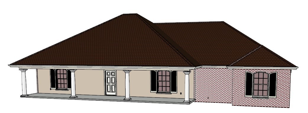 Architectural PLANS ADA Handicap Accessible 3BR Study 2B Home 2302 SF HVAC Sp