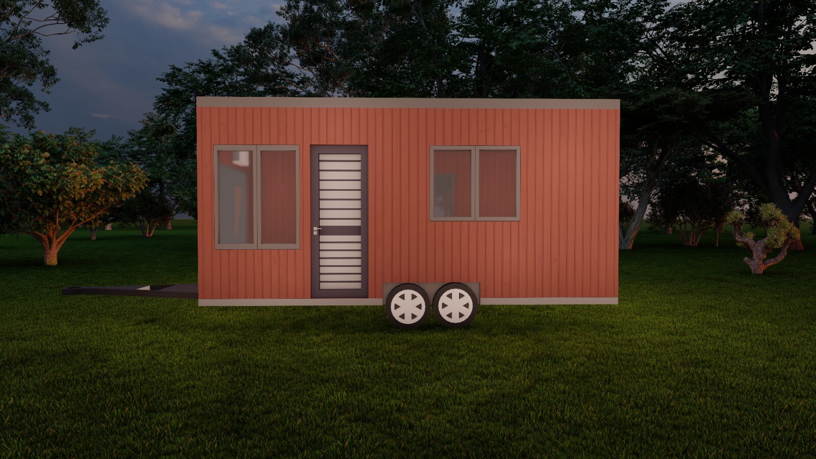 Tiny Home on Wheels Building Plans | 8’x20′ | 160sqft | Detailed Floorplan