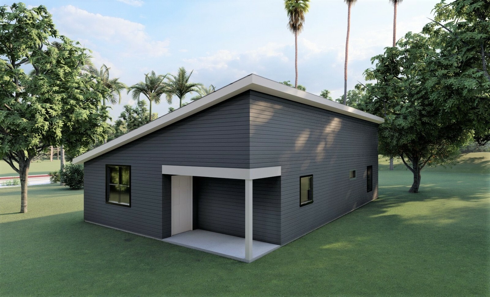 Modern Single Family Residence – Open Floor Plan with 1,085 SF, 3 beds, 2 baths