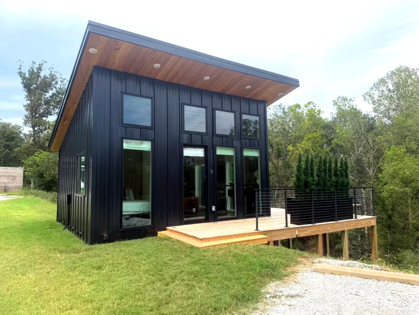 20×20 Lean Modern Cottage Custom Architectural Plans 400SF – PDF Download