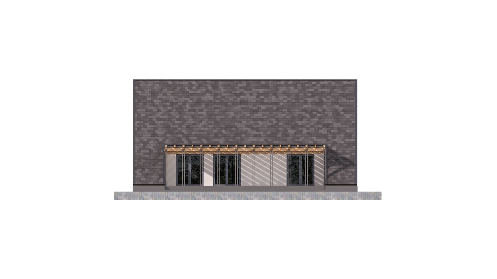 100’x56’ 4-Bedrooms, 4-Bathrooms Charming A-Frame Architectural Build Plans PDF