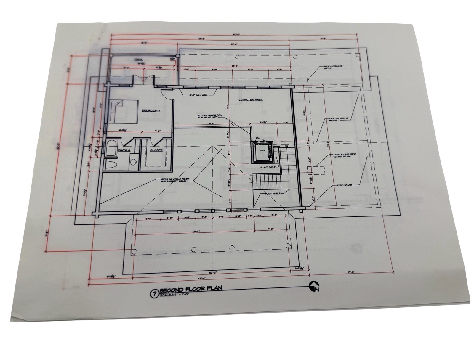 Residential Architectural Blueprint Plans House Floor Plans Elevator Drawings