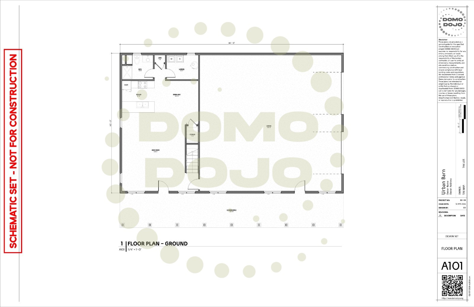 Urban Barn Barndominium Plans – PDF Downloadable Blueprint