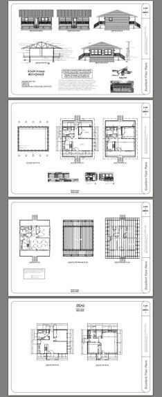 30×24 House — 1 Bedroom 1 Bath — 720 sq ft — PDF Floor Plan — Model 6B