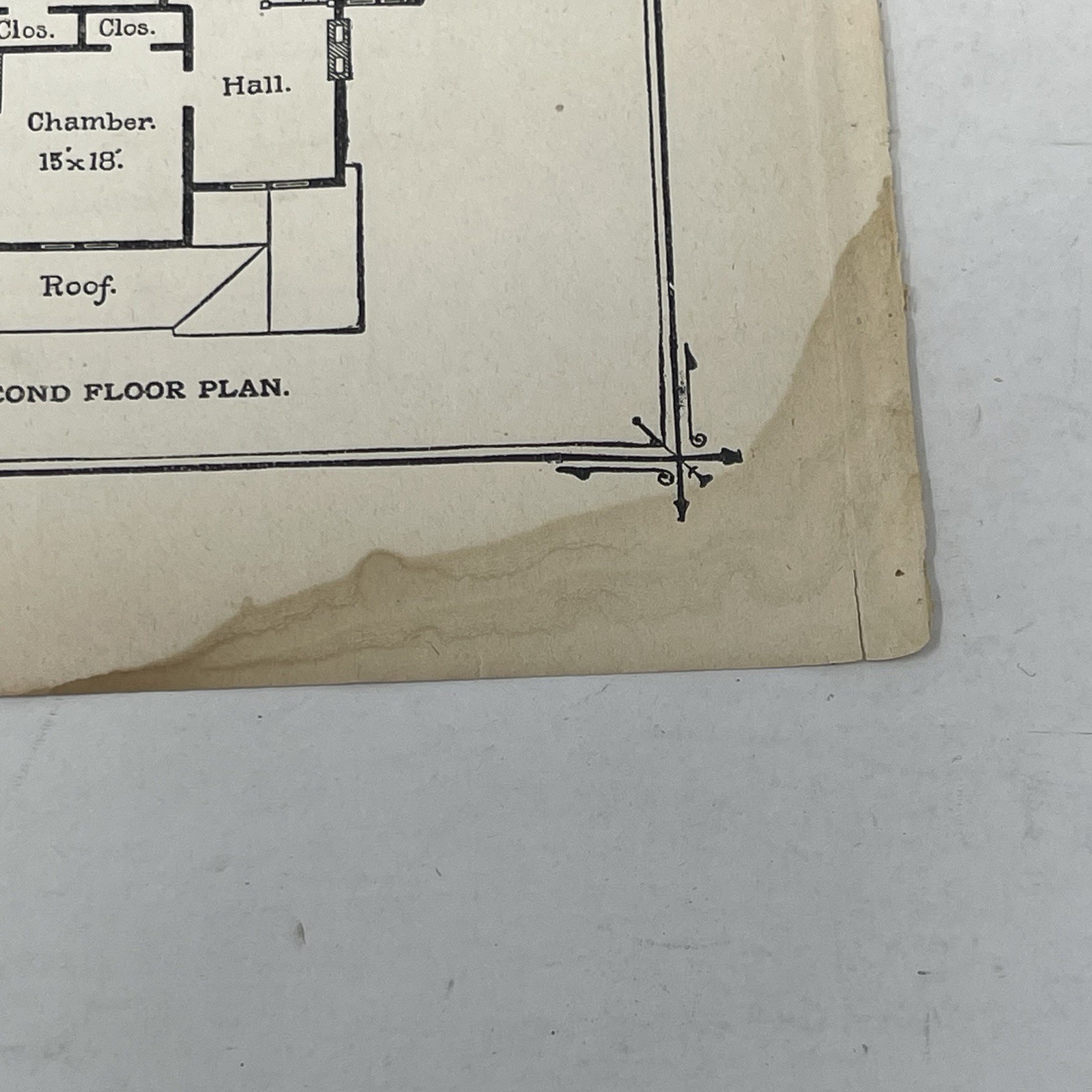Antique Frame Dwelling House Plan 1900 Floor Plans Architectural Designs