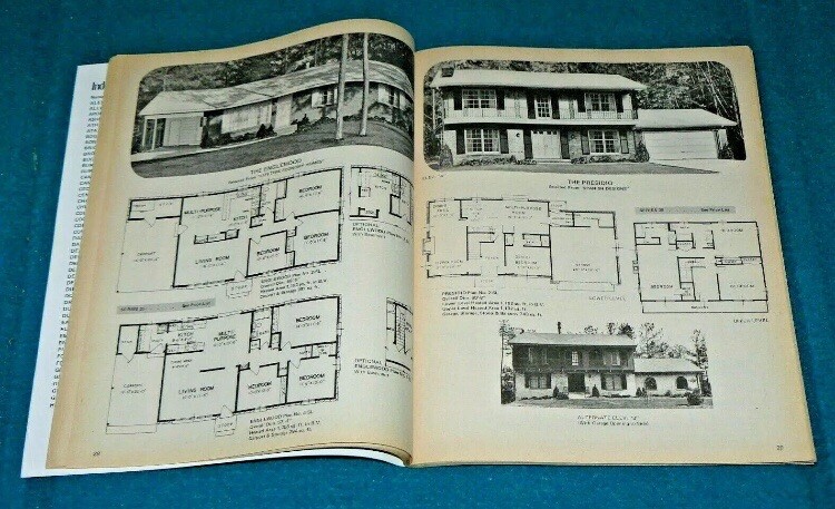 Vintage : HOUSE PLANS «Selected Homes Vol II» @ Southern UNITED STATES