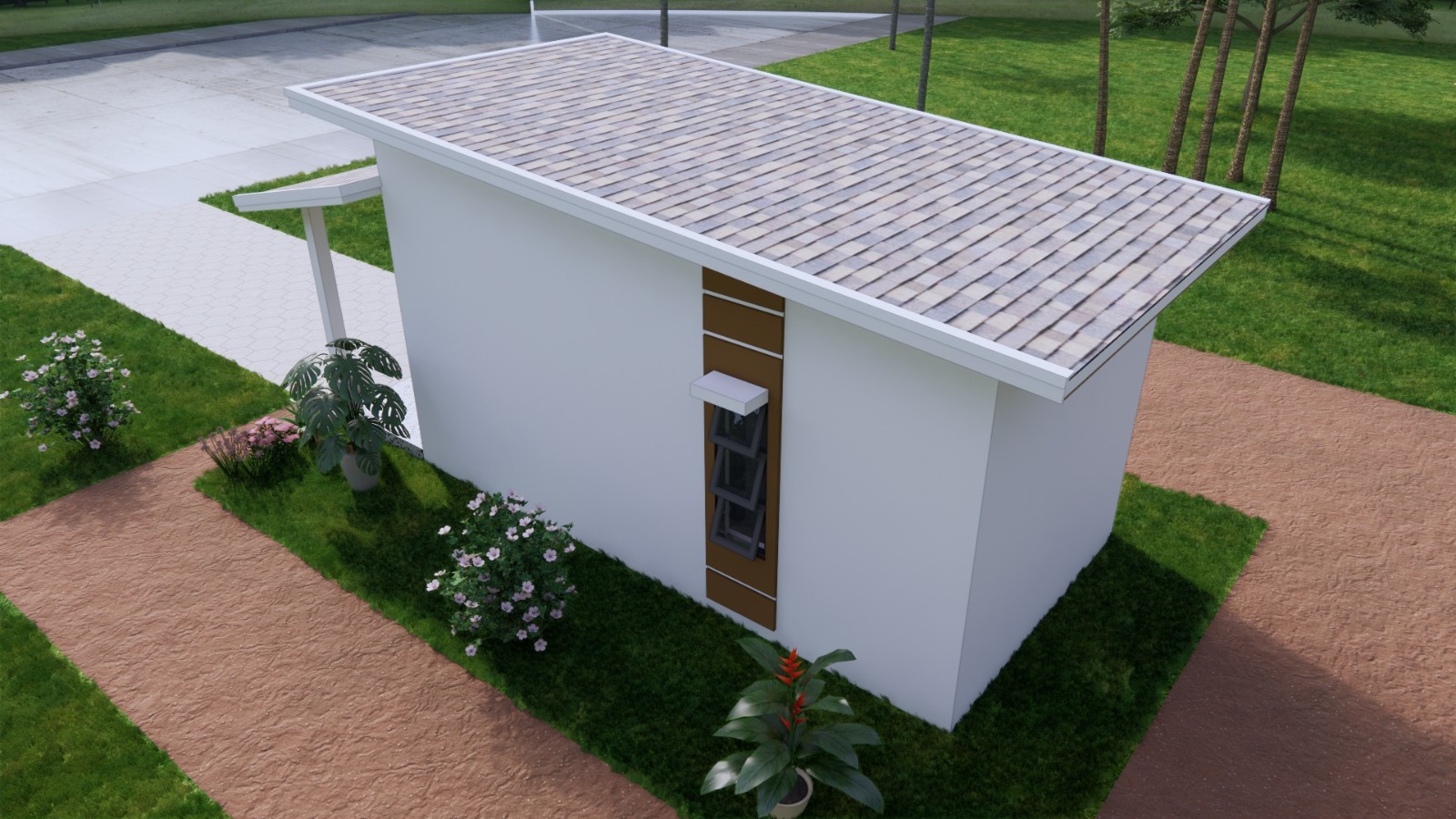 10×20 Ft Small House Plan | 1 Bed 1 Bath | 3x6m PDF + A4 Hard Copy and Cad files