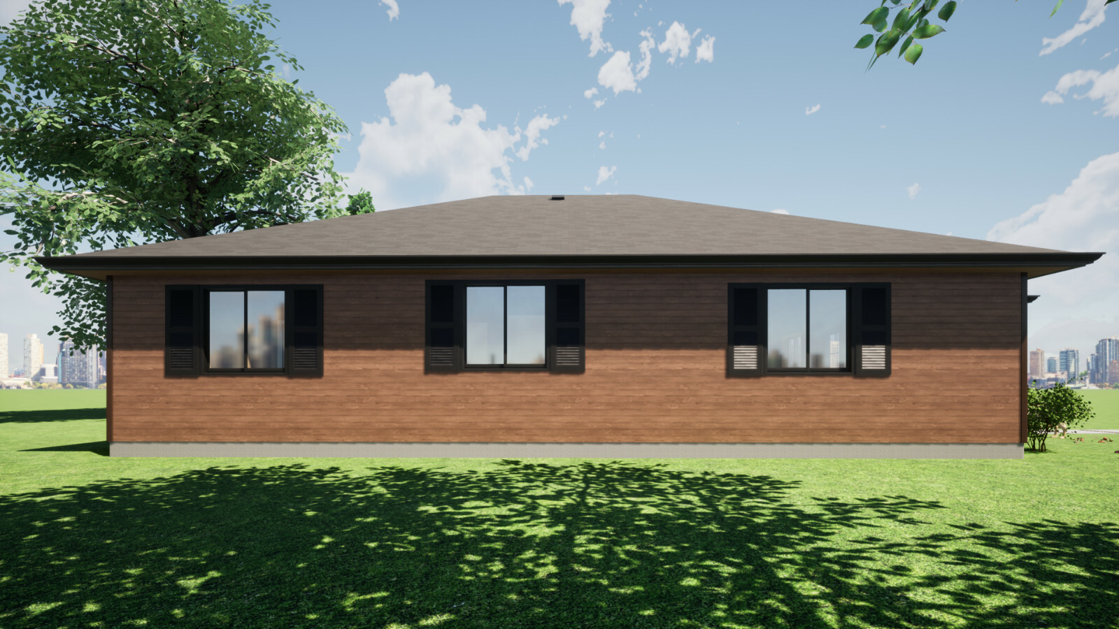 Tiny Home House Plans – 3 Bedroom, 1 bath, PDF Blue Prints, Perfect for AirBnB  