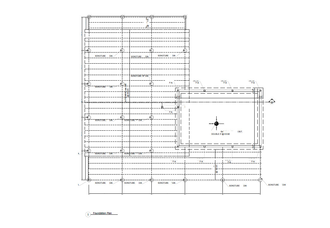 63’x59’ 3 Beds, 2.5 Baths Cozy A-Frame House Architectural Plans PDF Download.