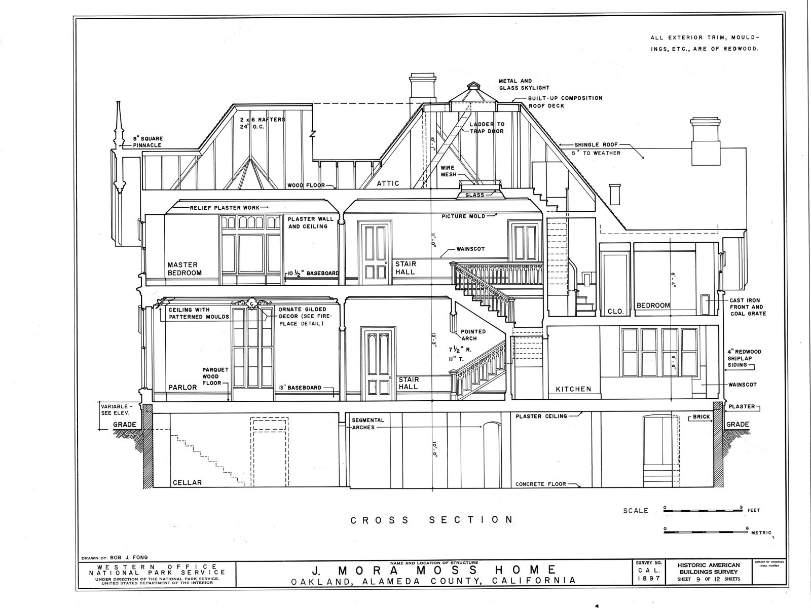 Carpenter Gothic Victorian home, gables, dormers, 5-6 Bedrooms, detailed plans
