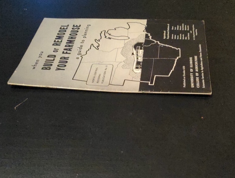 Build Or Remodel Your Farmhouse Planning Guide 1948 Illustrated Plans