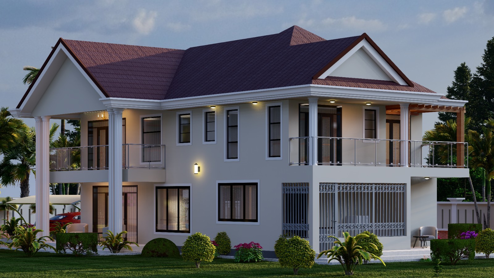 4 Bedroom House Plan [modern ]
