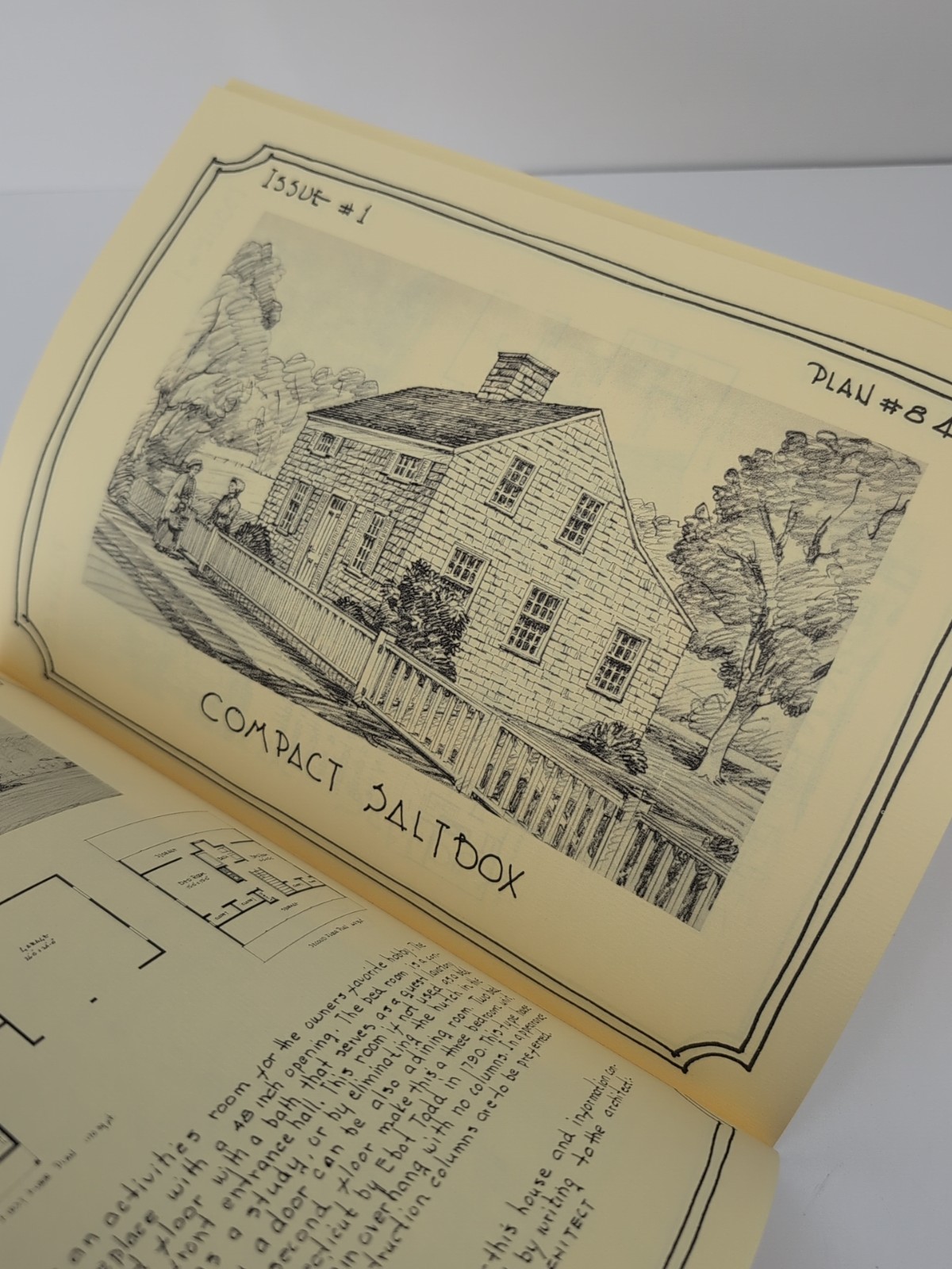 Old Colonial Houses 32 Plans Blueprints by Evan Pollitt PB