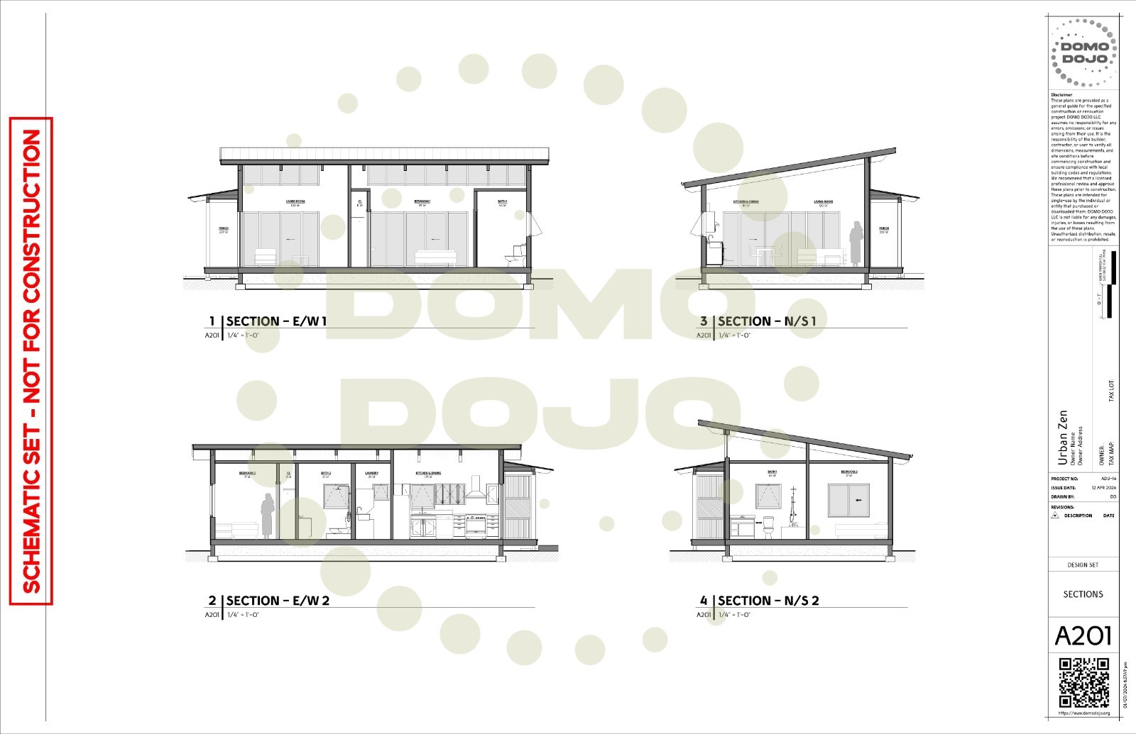 Urban Zen ADU Plans – PDF Downloadable Blueprint