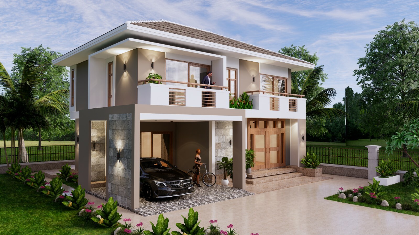 38×30 House Design Plan 11.5×9 Meter with 3 Bedrooms Full PDF (A4 Hard Copy)