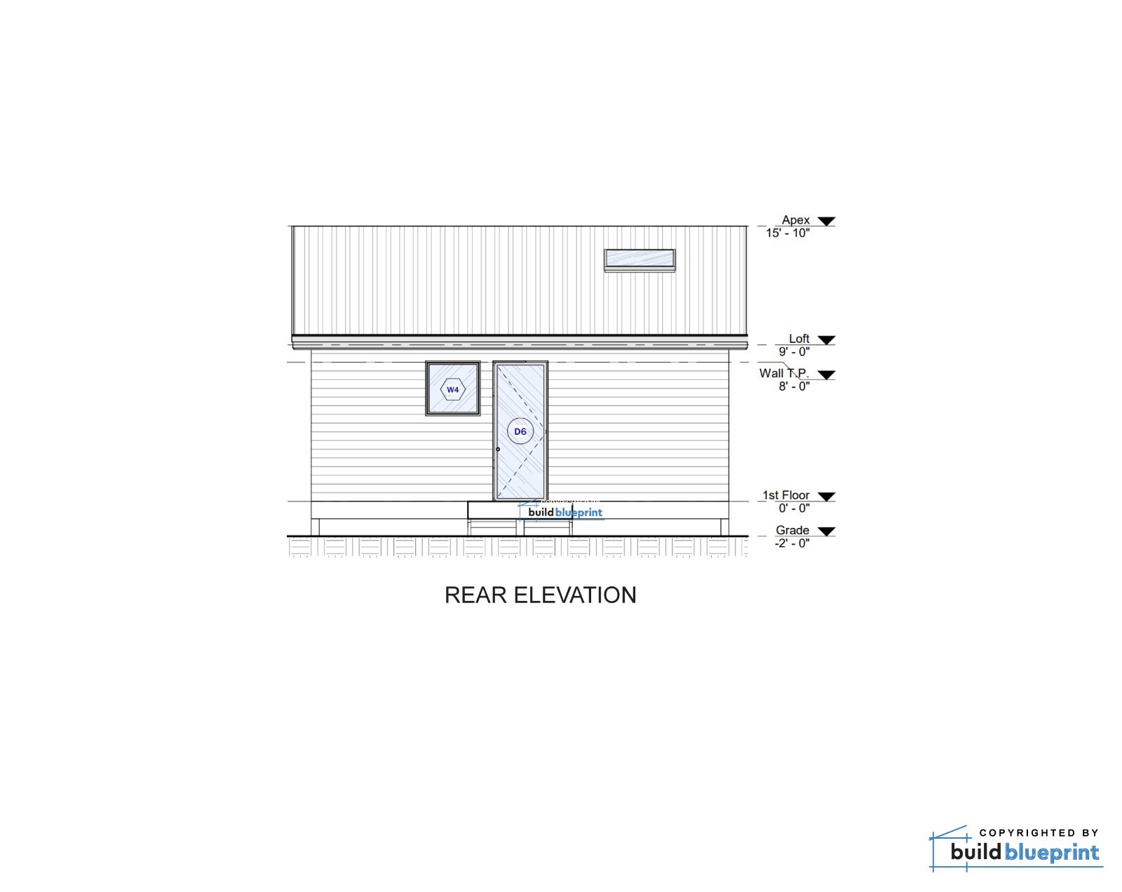 20×24 Lean Modern Cottage Custom Architectural Plans 480SF – PDF Download