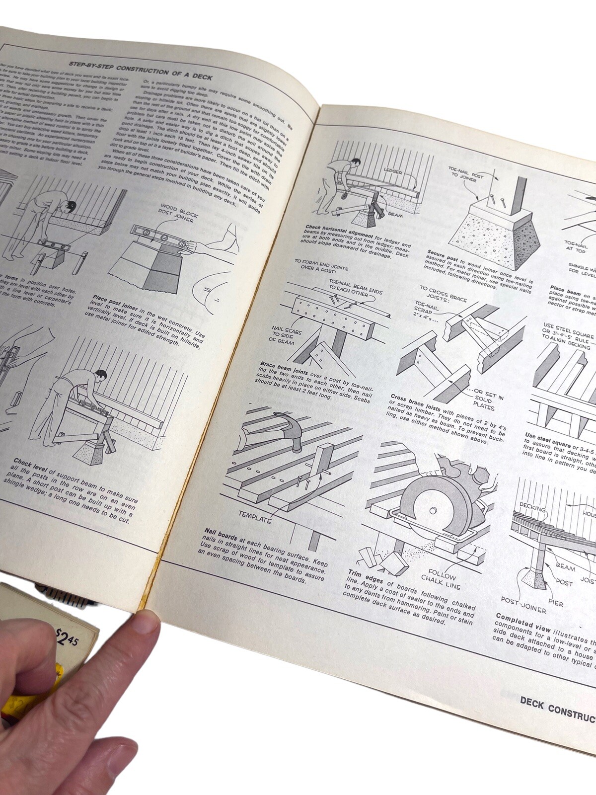 decks & patios; building barbeques; garden & patio building books