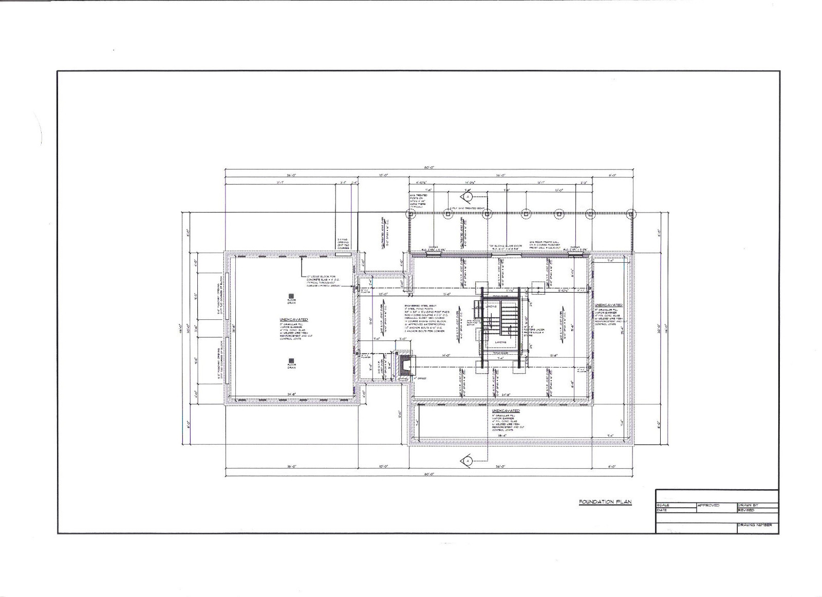 Full Set of two story 3 bedroom house plans 1,960 sq ft