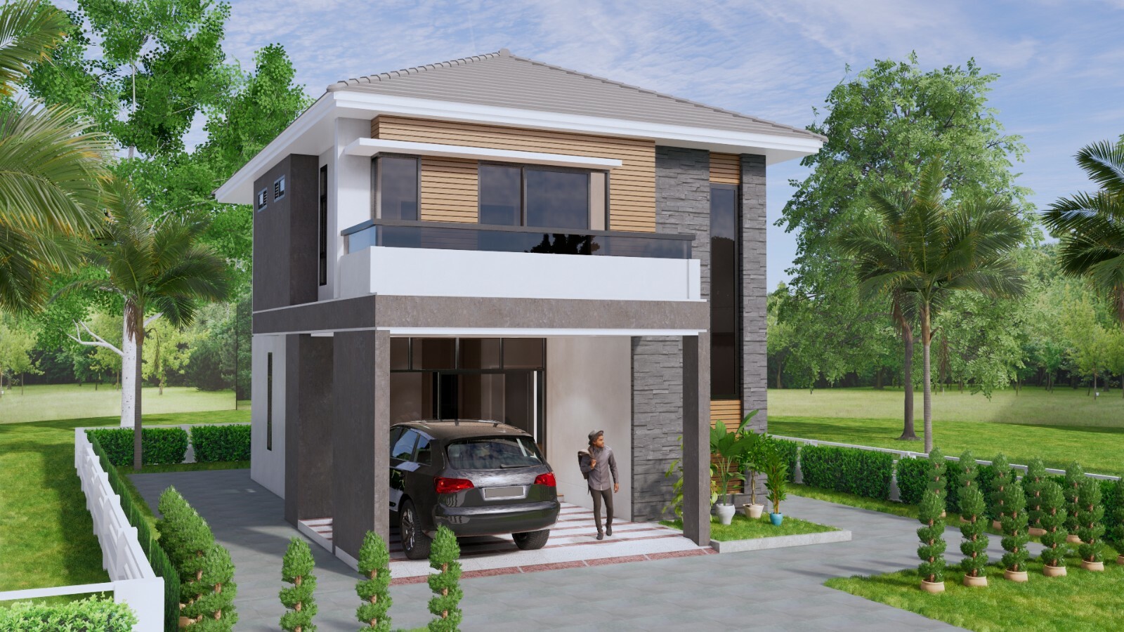 Small House Plan 7.5×11.7 Meter 25×40 Feet 4 Beds Full PDF Plans (A4 Hard Copy)